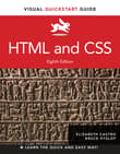 Book cover of HTML and CSS: Visual QuickStart Guide