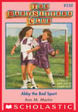 Book cover of Abby the Bad Sport