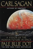 Book cover of Pale Blue Dot: A Vision of the Human Future in Space