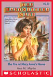 Book cover of The Fire at Mary Anne's House