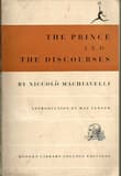 Book cover of The Prince and The Discourses