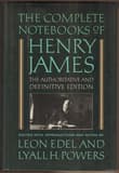 Book cover of The Complete Notebooks of Henry James