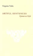 Book cover of Artful Sentences: Syntax as Style