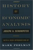 Book cover of History of Economic Analysis