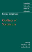 Book cover of Sextus Empiricus: Outlines of Scepticism