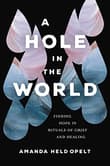 Book cover of A Hole in the World: Finding Hope in Rituals of Grief and Healing