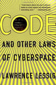 Book cover of Code and Other Laws of Cyberspace