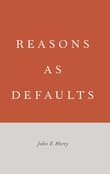 Book cover of Reasons as Defaults