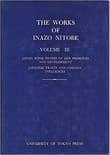 Book cover of The Works of Inazo Nitobe: Volume III Japan: Some Phases of Her Problems and Development