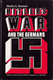 Book cover of Hitler's War and the Germans