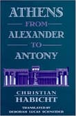 Book cover of Athens from Alexander to Antony