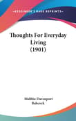 Book cover of Thoughts for Everyday Living