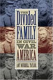 Book cover of The Divided Family in Civil War America