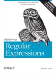 Book cover of Mastering Regular Expressions