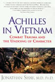 Book cover of Achilles in Vietnam: Combat Trauma and the Undoing of Character