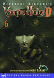 Book cover of Hideyuki Kikuchi's Vampire Hunter D Manga Vol. 6