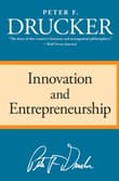Book cover of Innovation and Entrepreneurship