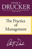 Book cover of The Practice of Management