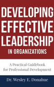 Book cover of Developing Effective Leadership in Organizations: A Competency-Based Approach Focused on Keys to Performance