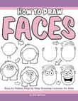 Book cover of How to Draw Faces