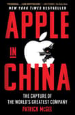 Book cover of Apple in China