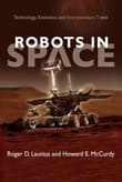 Book cover of Robots in Space: Technology, Evolution, and Interplanetary Travel