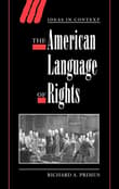 Book cover of The American Language of Rights