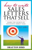 Book cover of How to Write Sales Letters That Sell