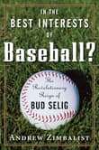 Book cover of In the Best Interests of Baseball?