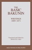 Book cover of The Basic Bakunin