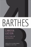 Book cover of Camera Lucida: Reflections on Photography