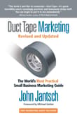 Book cover of Duct Tape Marketing  The World's Most Practical Small Business Marketing Guide