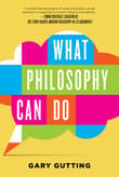 Book cover of What Philosophy Can Do
