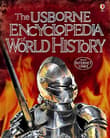 Book cover of The Usborne Encyclopedia of World History