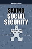 Book cover of Saving Social Security: a Balanced Approach