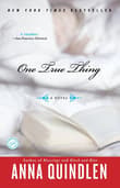 Book cover of One True Thing