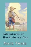 Book cover of Adventures of Huckleberry Finn