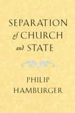 Book cover of Separation of Church and State