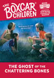 Book cover of The Ghost of the Chattering Bones