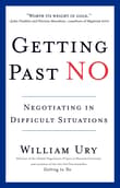 Book cover of Getting Past No: Negotiating in Difficult Situations