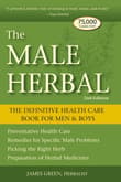 Book cover of The Male Herbal: The Definitive Health Care Book for Men and Boys