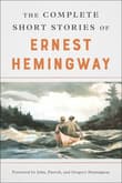Book cover of The Complete Short Stories of Ernest Hemingway