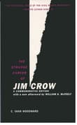 Book cover of The Strange Career of Jim Crow