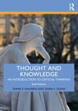 Book cover of Thought and Knowledge: An Introduction to Critical Thinking