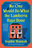Book cover of No One Would Do What the Lamberts Have Done