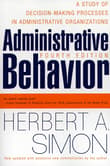 Book cover of Administrative Behavior