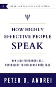 Book cover of How Highly Effective People Speak
