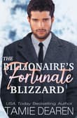 Book cover of The Billionaire's Fortunate Blizzard