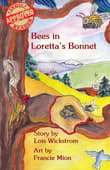 Book cover of Bees in Loretta's Bonnet