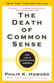 Book cover of The Death of Common Sense